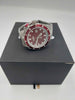 Hugo Boss 42mm Steel Mens Watch 1514179 Automatic Burgandy Boxed