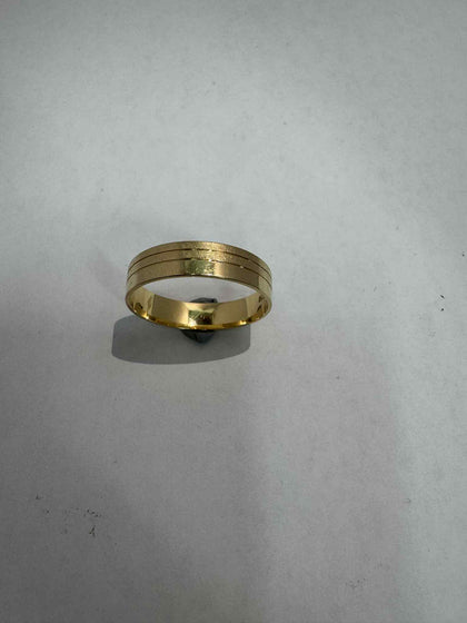 18ct gold ring (5.02g) (SIZE Z)
