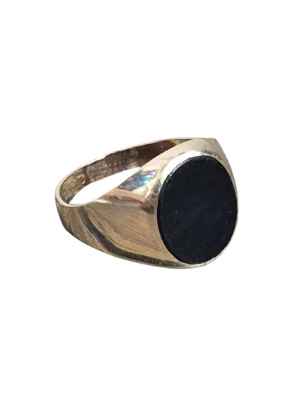9CT MENS GOLD RING 2.80G