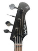 Harley Benton PB-20 Electric 4-String Bass Guitar - Stealth Black - Standard Series
