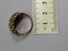 9ct Gold Keeper Ring  Size p