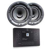 Q Acoustics E120 Black Bluetooth Ceiling Speaker System with DAB+ Radio