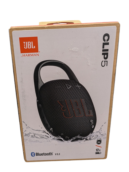 JBL Clip 5 - Ultra-Portable, Waterproof & Dustproof Bluetooth Speaker BRAND NEW PRESTON STORE