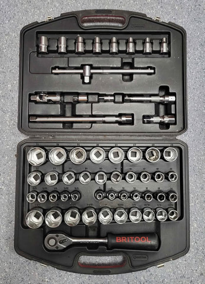 Britool 55pce Socket Set