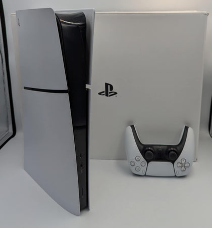 Playstation 5 Slim Digital Edition Console, 1TB, White, Boxed