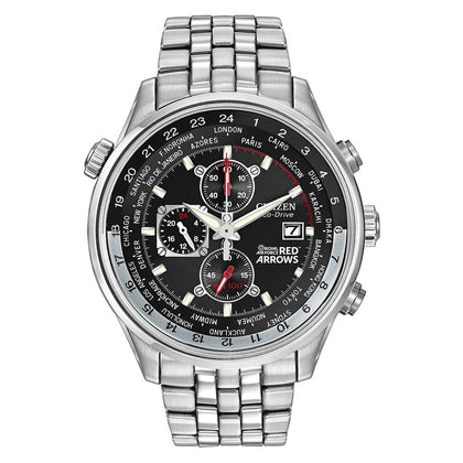 Citizen Eco-Drive Red Arrows Edition Black Dial Bracelet Watch