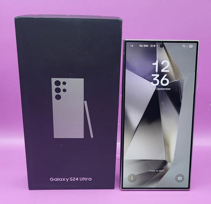 Samsung Galaxy S24 Ultra - 256GB - Titanium Grey - Unlocked - Boxed