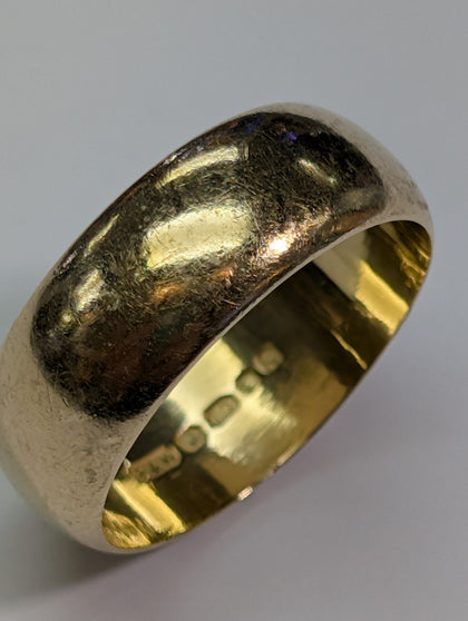 18ct Gold Wedding Band Ring