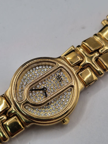 Vintage Raymond Weil Yellow Gold Traviata 3726-2 Rare Ladies Watch With Quartz Movement, Boxed
