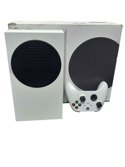 Xbox Series S Console, 512GB, White, Boxed with controller - missing back plate on the controller