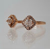 Pandora Rose Square Sparkle Ring Size 50