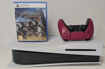 Sony Playstation 5 Disc Edition Console & 1 Game