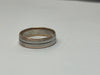 9CT GOLD WEDDING BAND SIZE W 5.7gr