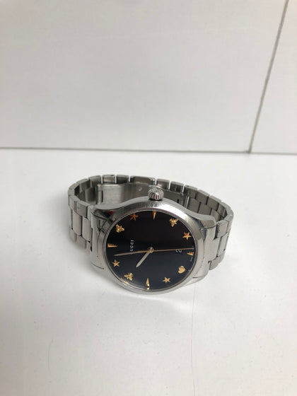 Gucci G-Timeless YA1264029A Steel Black 38mm