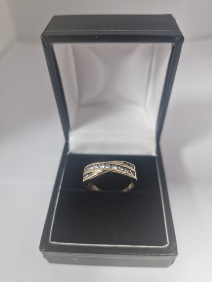 Gold Ring 9CT 375 2.9G Size M