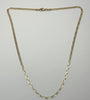 9ct yellow gold 18.5" Anchor Chain Necklace