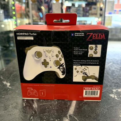 Nintendo Switch Horipad Turbo Wired Controller - The Legend Of Zelda