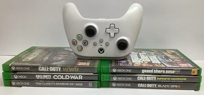Xbox One with 6 games