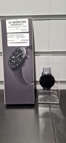 Google Pixel Watch 4 41mm BT - Matte Black