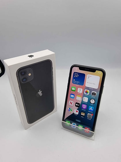 Apple Iphone 11 Mobile Phone - 64GB SSD - Black - Open Unlocked - Boxed (86% Battery)