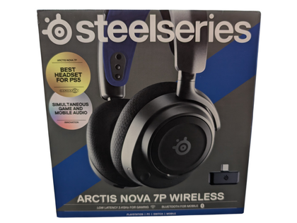 Factory Sealed Steal Series Arctis Nova 7p Wireless Gaming Headset For Playstation,Pc,Switch & Mobile
