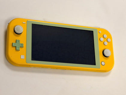 nintendo switch lite yellow console boxed