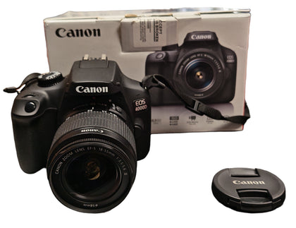 Canon EOS 4000D EF-S 18-55 III Kit **Boxed**
