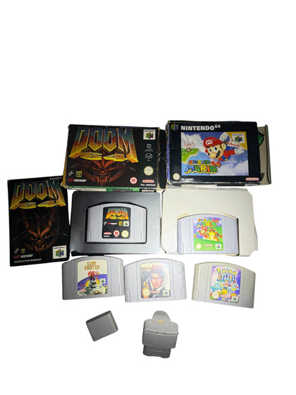 **ULTRA RARE** N64 Funtastic Jungle Green Console Fully Boxed Nintendo 64 bundle with games, expansion packs and extra official controller