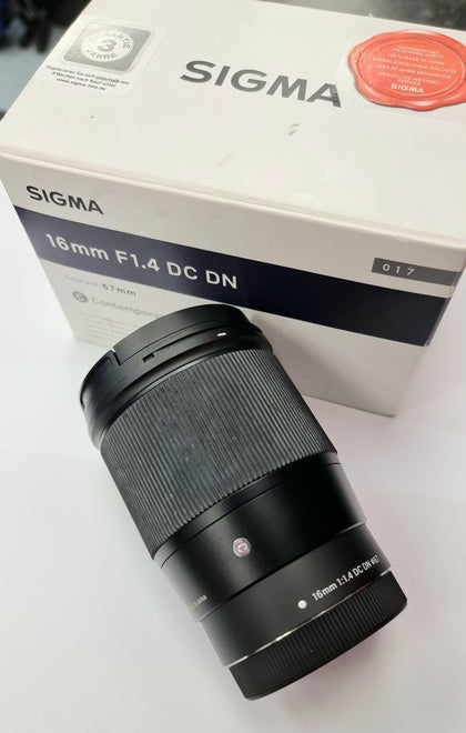 Sigma 16mm F/1.4 DC DN Contemporary Lens (Canon)