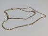 9ct gold twirl link  necklace