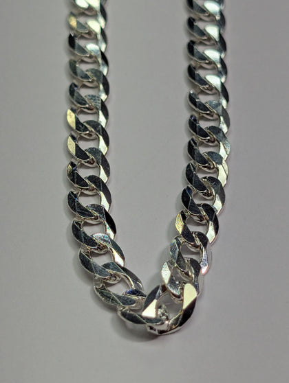 Brand New Silver Curb Bracelet