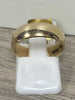 9ct Gold Ring (Size M) Apx 3g