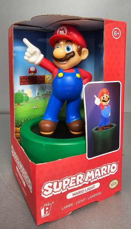 Super Mario Nightlight Mario 20 Cm **Collection Only**.