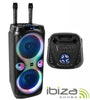 Ibiza Columba Karaoke Pa Speaker 1000W Dual Wireless Microphone Bluetooth [Collection Only][Boston]
