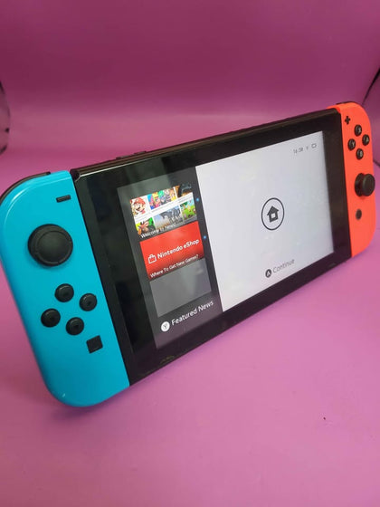 Nintendo Switch Neon Console with carry case ( No accessories )