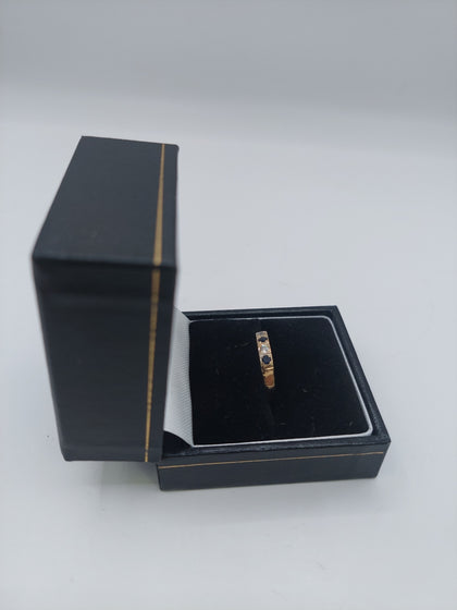 9k Gold Ring Size L 1.1G Hallmarked(375)&Tested