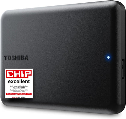 **Christmas Sale** 2X Toshiba Canvio Partner 1TB Portable 2.5’’ External Hard Drive, USB 3.2, Mac & Windows compatible. Xbox, PS4