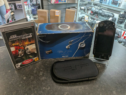 PSP-1000 Giga Pack Black Handheld System With Game