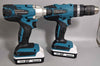 Makita 18V 2 x 2 Li-ion Cordless Combi drill & impact driver with carry Bag