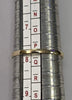 9CT Gold Ring - Purple stone SIZE P 1/2