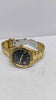 Guess Gold Plated Gents Quartz Watch With Day/Date - Steel Bracelet - Unboxed