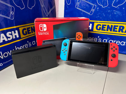 Nintendo Switch Console (2nd Generation, Neon Blue and Red)