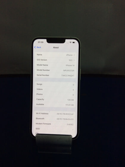 Apple iPhone 14 - 128GB Storage