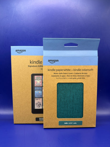Amazon Kindle Colorsoft Signature Edition 32GB Black Boxed W/ Case - Chesterfield