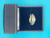 9CT WHITE GOLD RING - M