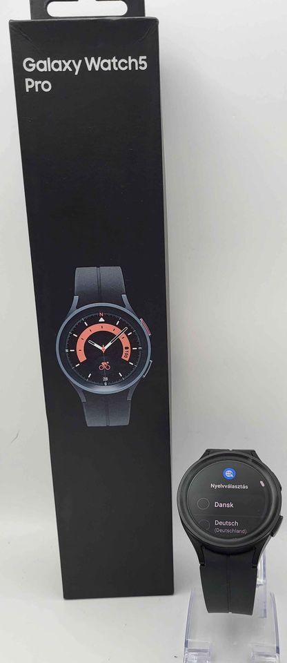 Samsung Galaxy Watch5 Pro 45mm 4G (SM-R925) - Black Titanium, With Strap