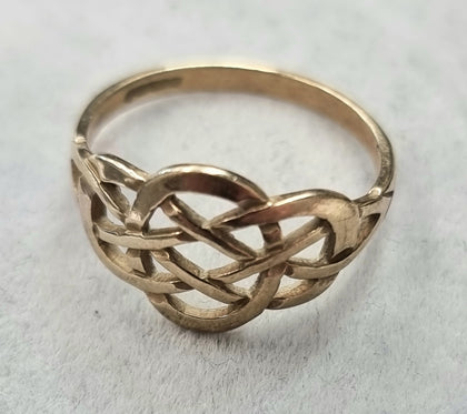 9ct gold ring size 
