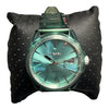 Diesel MS9 Three Hand Green Transparent Watch