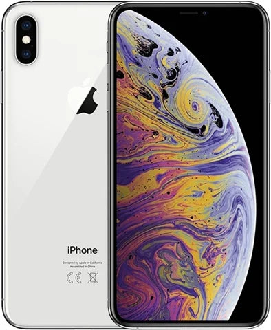 Apple iPhone XS Max 256GB Silver ( 79% Battery Health ) ** EE Network **