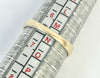 9ct yellow gold cluster ring size M 1/2